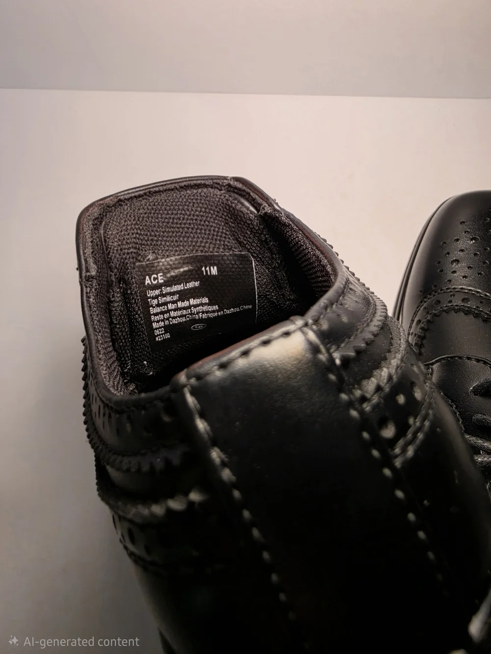 Deer Stags Black Boys’ Wingtip Dress Shoes